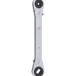 KS TOOLS 4 in 1 Kälte-Klima-Ratschenschlüssel umschaltbar - 130.0122