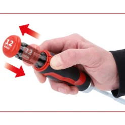 KS TOOLS 12 in 1 Ratschen-Bit-Schraubendreher - 159.2035