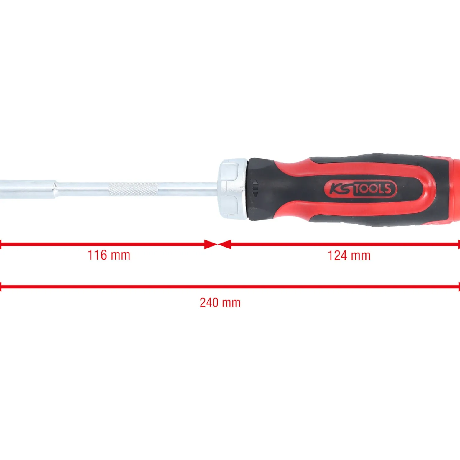 KS TOOLS 12 in 1 Ratschen-Bit-Schraubendreher - 159.2035