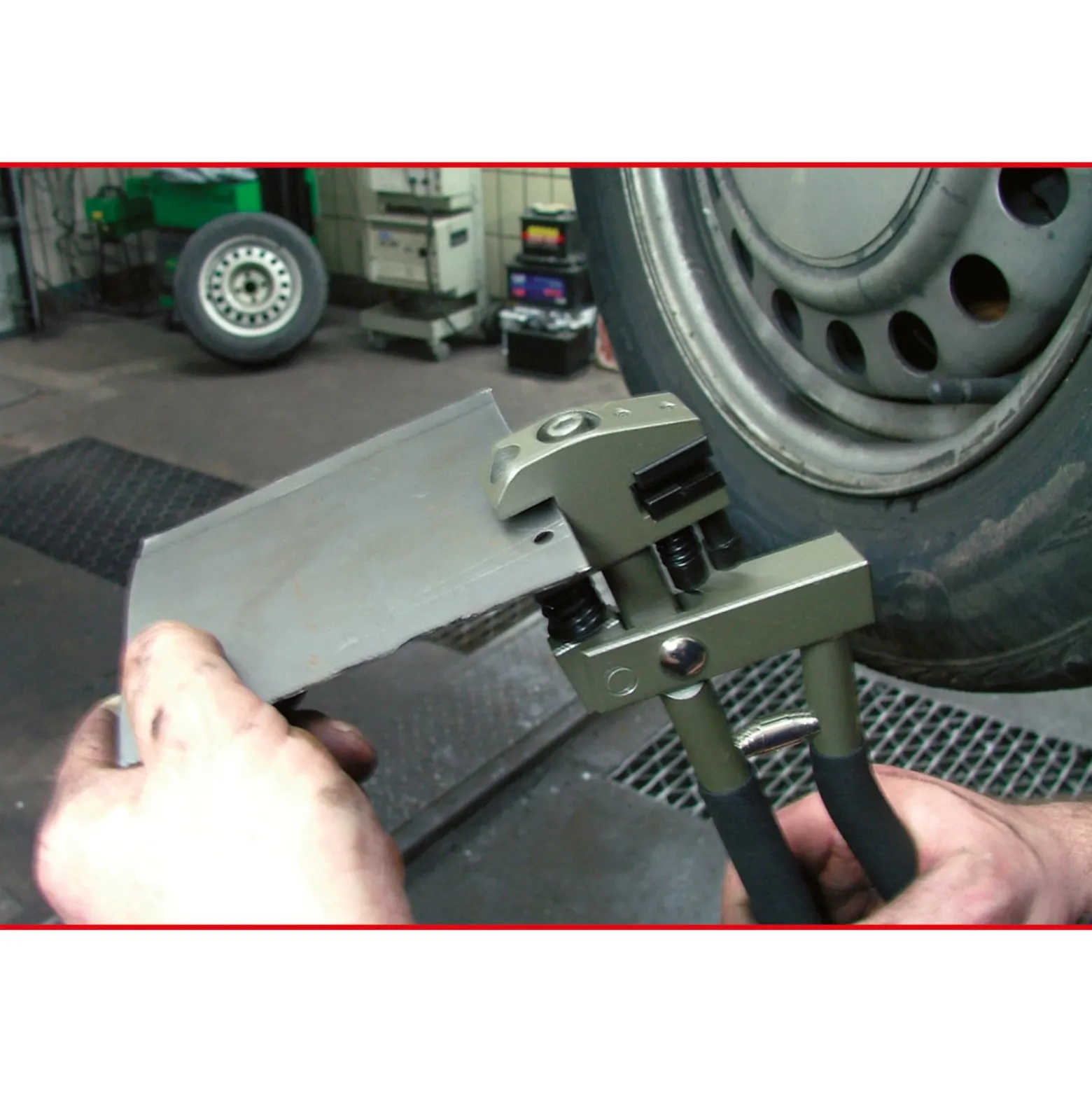 KS TOOLS Loch- und Absetzzange 285 mm - 118.0055