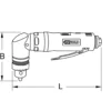 KS TOOLS 10 mm Druckluft-Winkelbohrmaschine - 515.5465