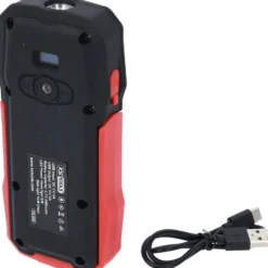 KS TOOLS Mobile Werkstatt-Handlampe 500 Lumen mit Bluetooth Lautsprecher knickbar - 150.4500