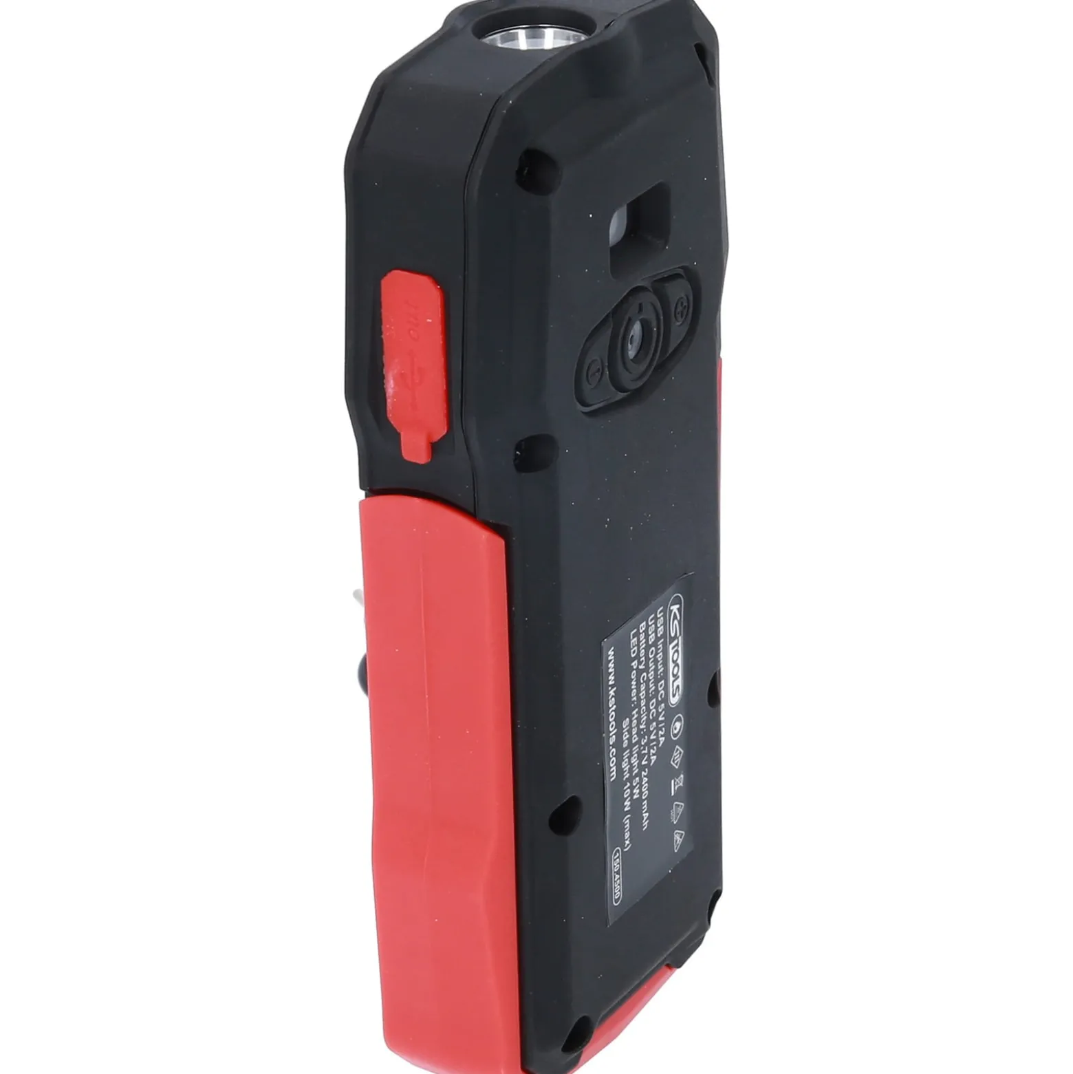 KS TOOLS Mobile Werkstatt-Handlampe 500 Lumen mit Bluetooth Lautsprecher knickbar - 150.4500