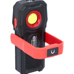 KS TOOLS Mobile Werkstatt-Handlampe 500 Lumen mit Bluetooth Lautsprecher knickbar - 150.4500