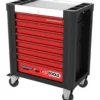 KS TOOLS PERFORMANCEplus P10 SCHWARZ/ROT Werkstattwagen mit 8 Schubladen - 873.0008