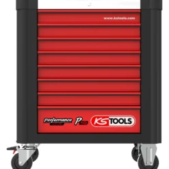 KS TOOLS Performanceplus Werkstattwagen-Satz P10 mit 241 Werkzeugen für 4 Schubladen - 810.4241