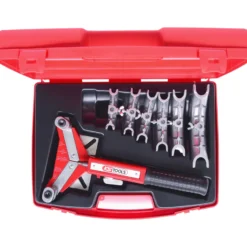 KS TOOLS Ratschen-Einhand-Biege-Satz 10-22 mm 7tlg. - 203.1201