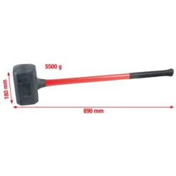 KS TOOLS Rückschlagfreier Schonhammer XL 5500g - 140.5259