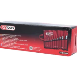 KS TOOLS Rohrsteckschlüssel-Satz 10tlg. 6 x 7 - 20 x 22 mm - 518.0900