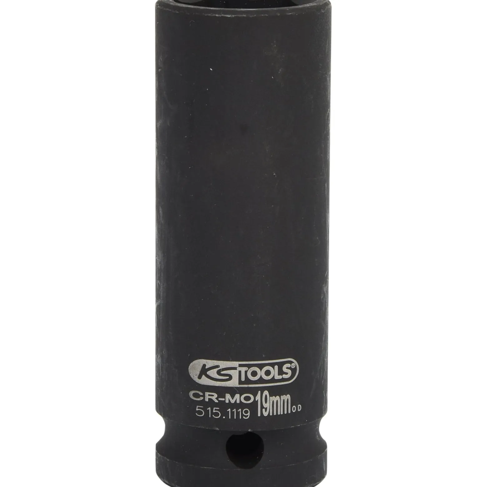 KS TOOLS 1/2" Sechskant-Kraft-Stecknuss lang 19 mm - 515.1119