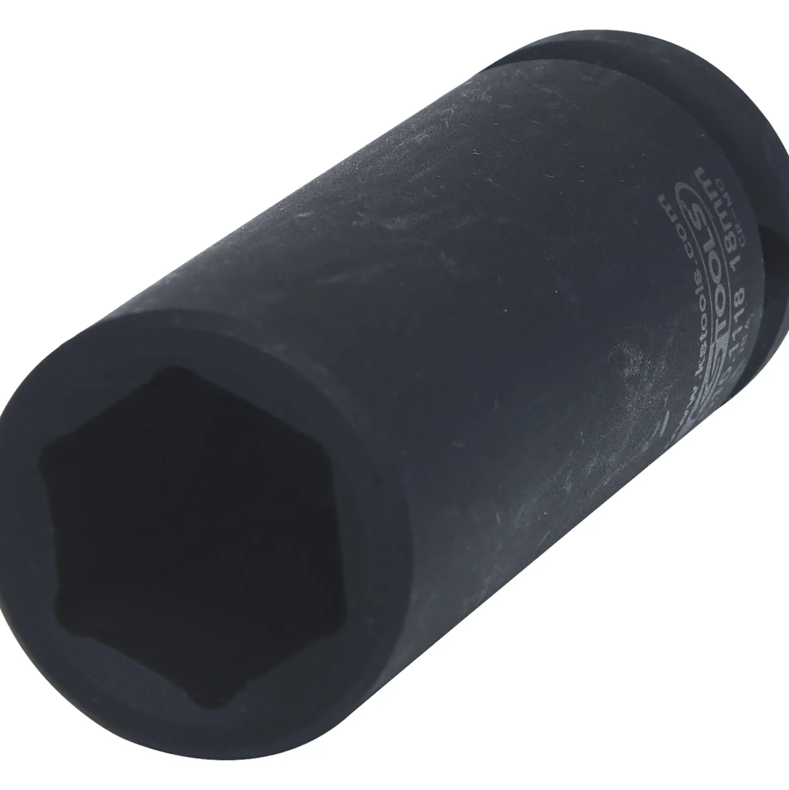 KS TOOLS 1/2" Sechskant-Kraft-Stecknuss lang 18 mm - 515.1118