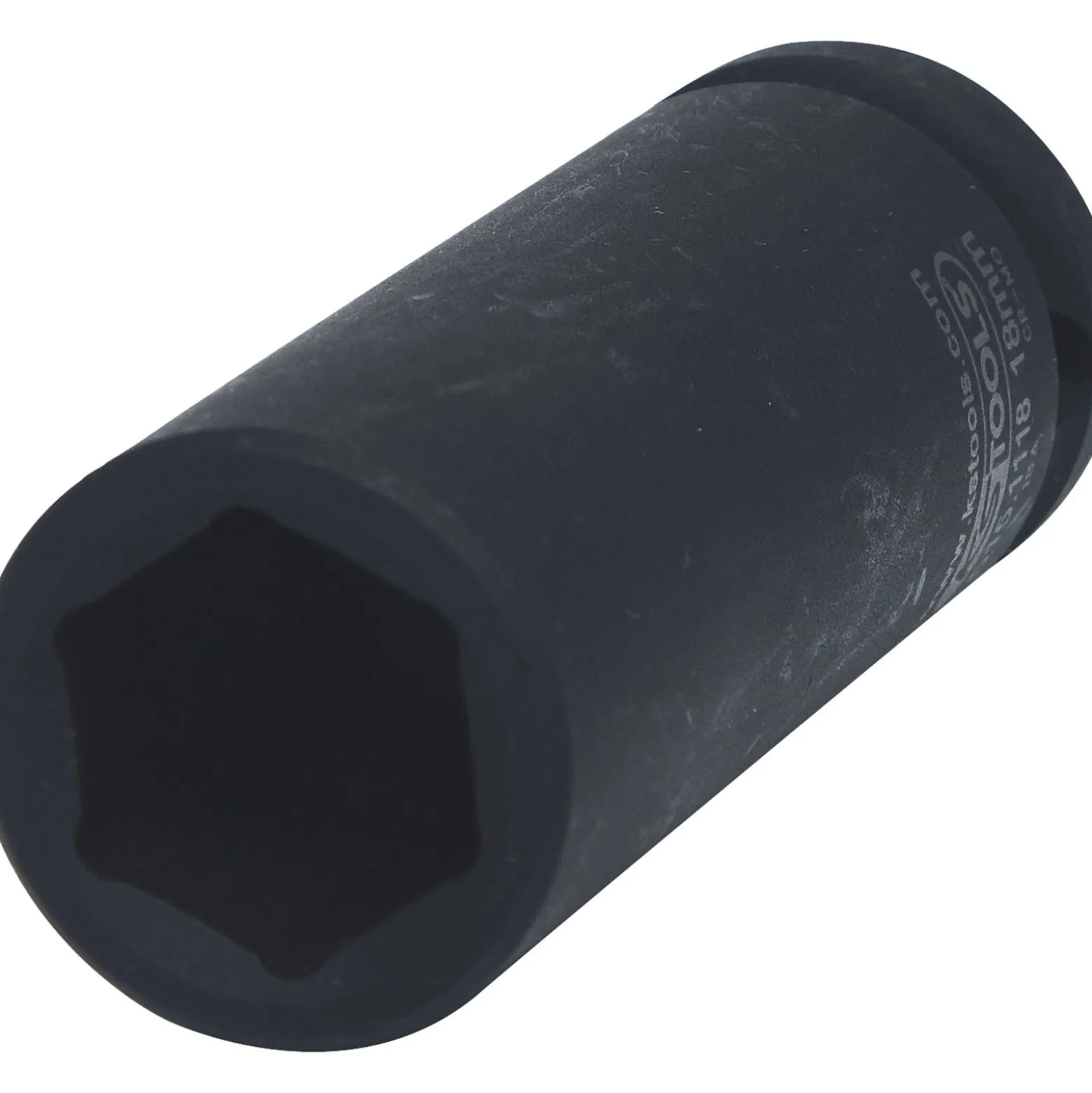 KS TOOLS 1/2" Sechskant-Kraft-Stecknuss lang 18 mm - 515.1118