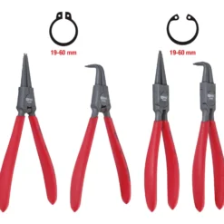 KS TOOLS Sicherungszangen-Satz 19-60 mm 4tlg. - 119.2055