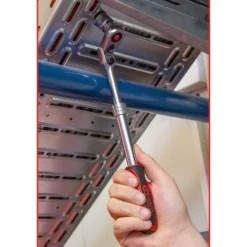 KS TOOLS 3/8" SlimPOWER Teleskop-Gelenk-Umschaltknarre 72 Zahn - 914.3820