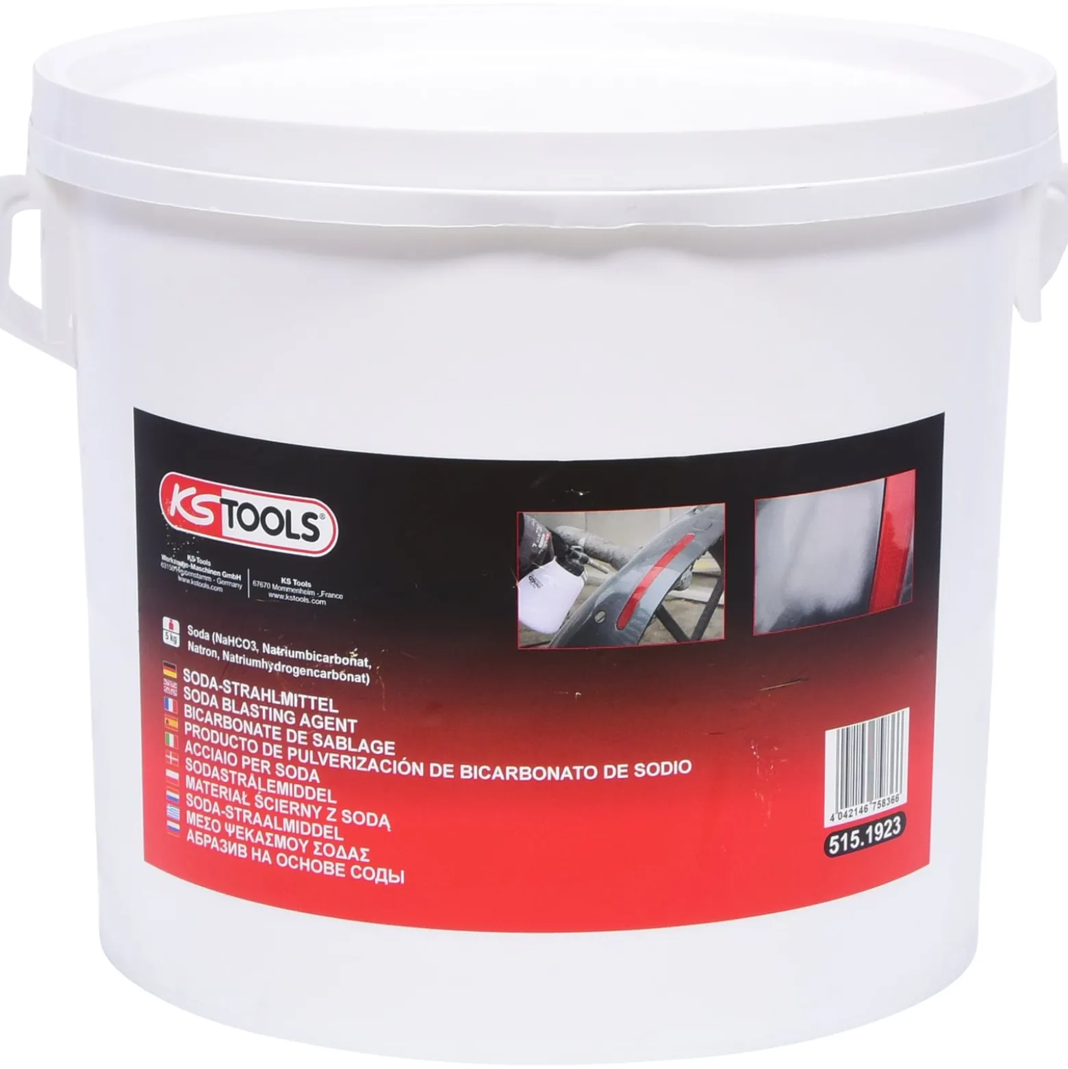 KS TOOLS Soda-Strahlmittel 5 kg - 515.1923