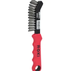 KS TOOLS Stahldraht-Bremssattel-Drahtbürste 2-reihig - 201.2320