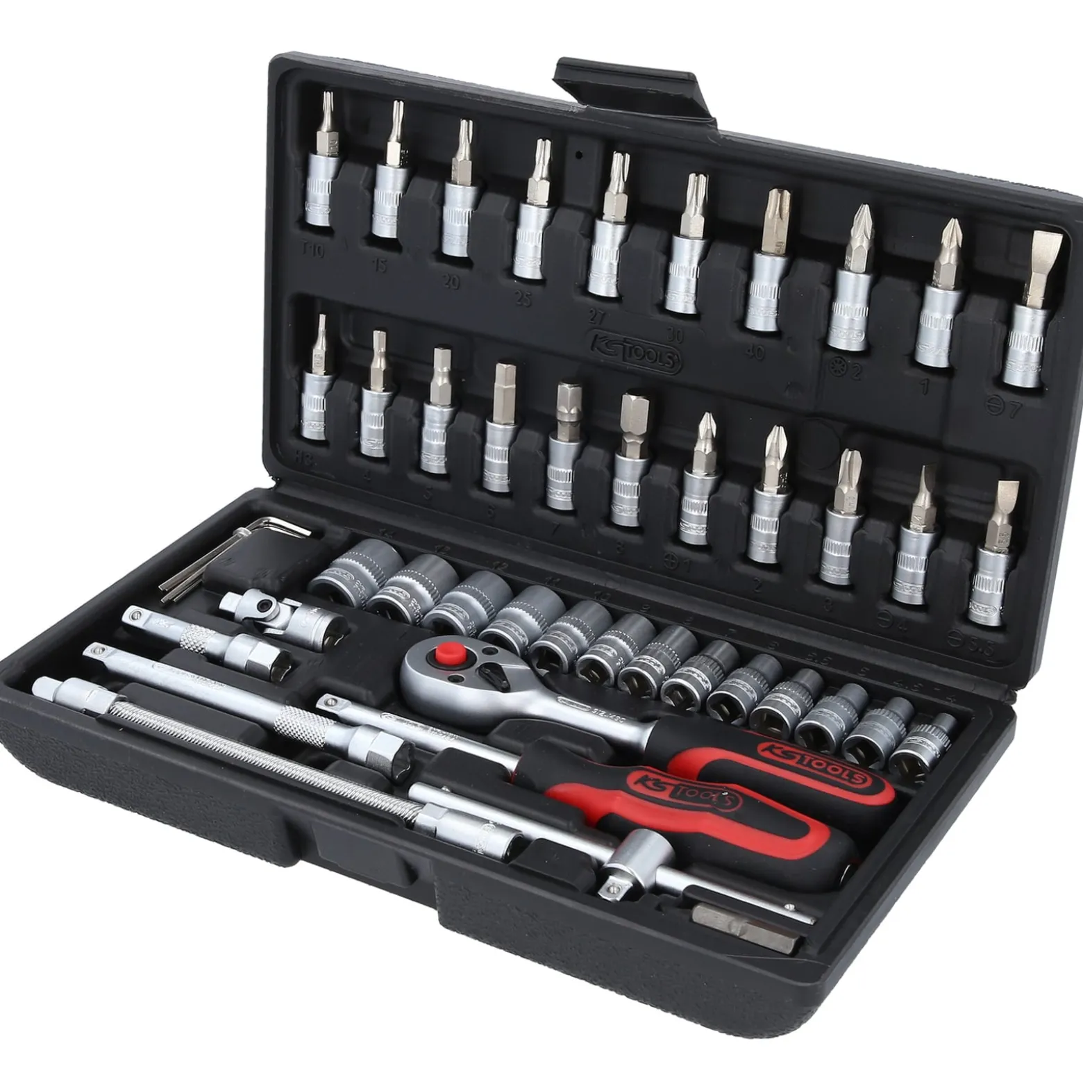 KS TOOLS 1/4" Steckschlüssel-Satz 46tlg. - 911.0646