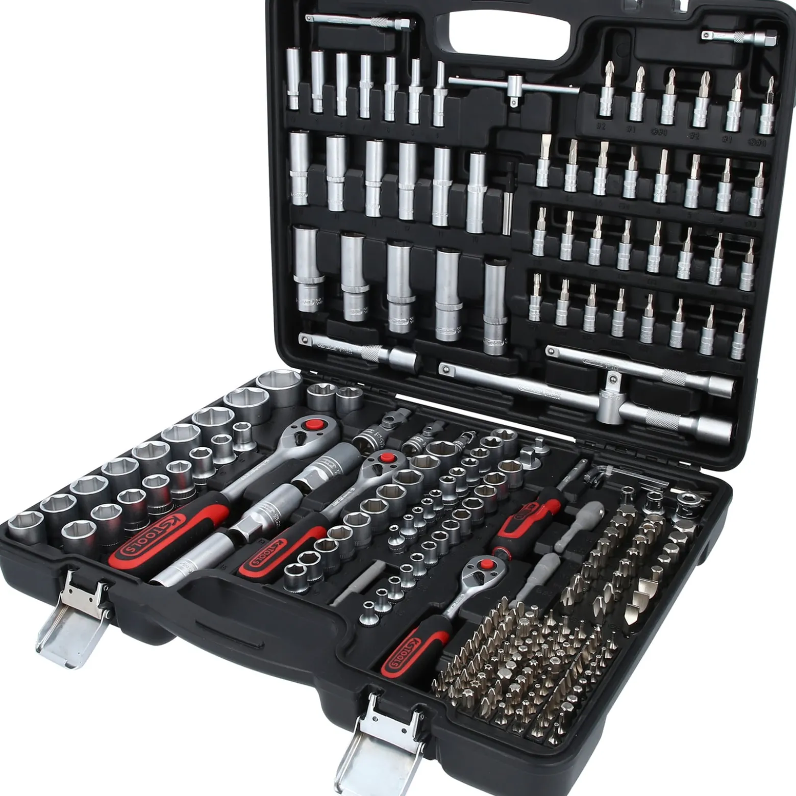 KS TOOLS 1/4"+3/8"+1/2" Steckschlüssel-Satz 255tlg. - 917.0255