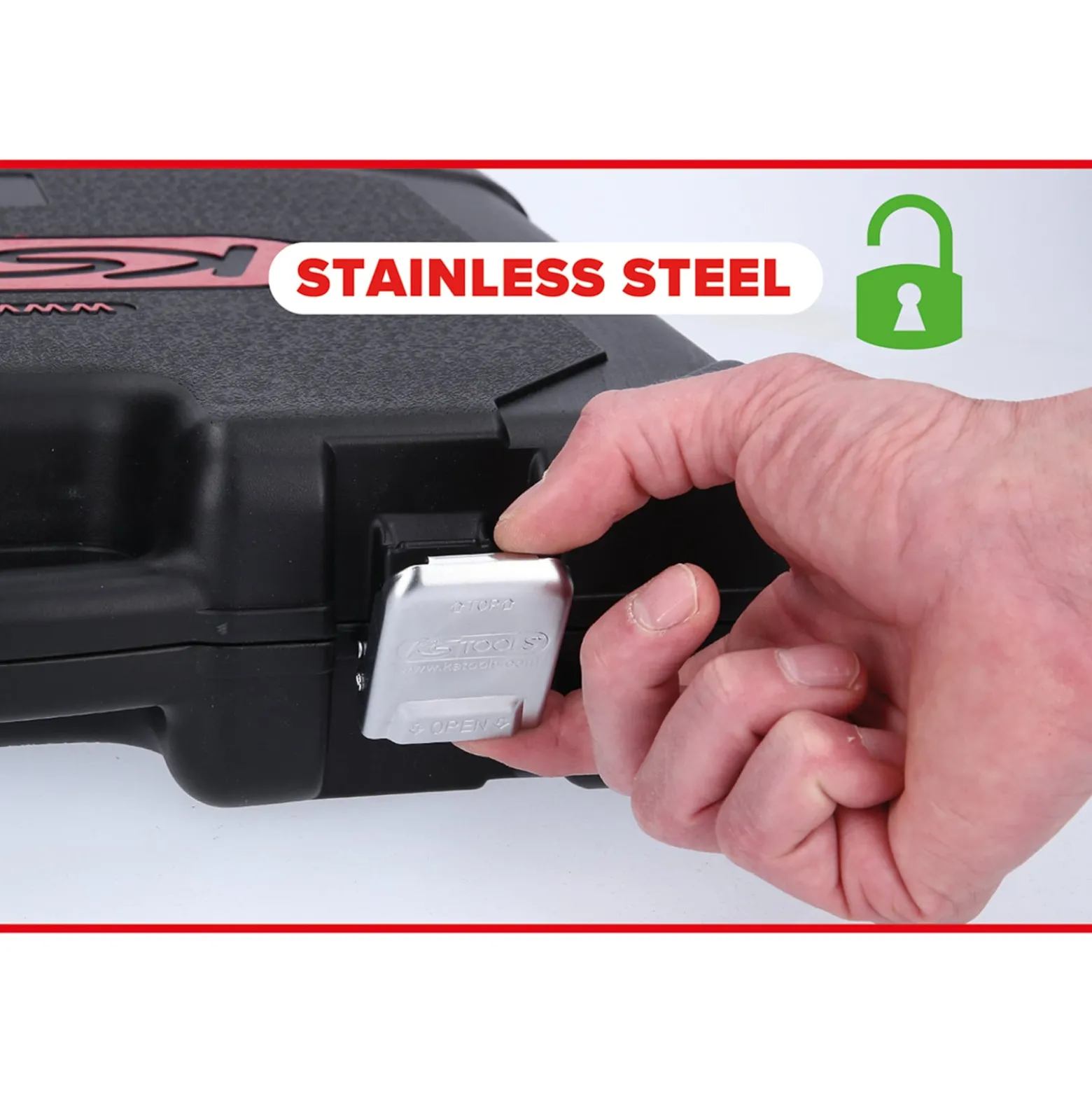 KS TOOLS 1/4"+3/8"+1/2" Steckschlüssel-Satz 255tlg. - 917.0255