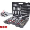 KS TOOLS 1/4"+ 3/8"+ 1/2" Steckschlüssel-Satz 195tlg. - 917.0795
