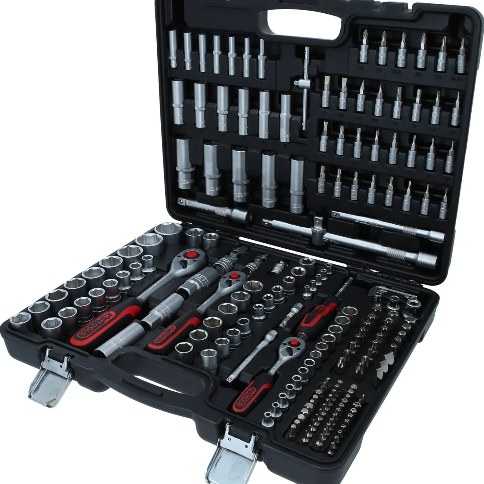 KS TOOLS 1/4"+ 3/8"+ 1/2" Steckschlüssel-Satz 195tlg. - 917.0795