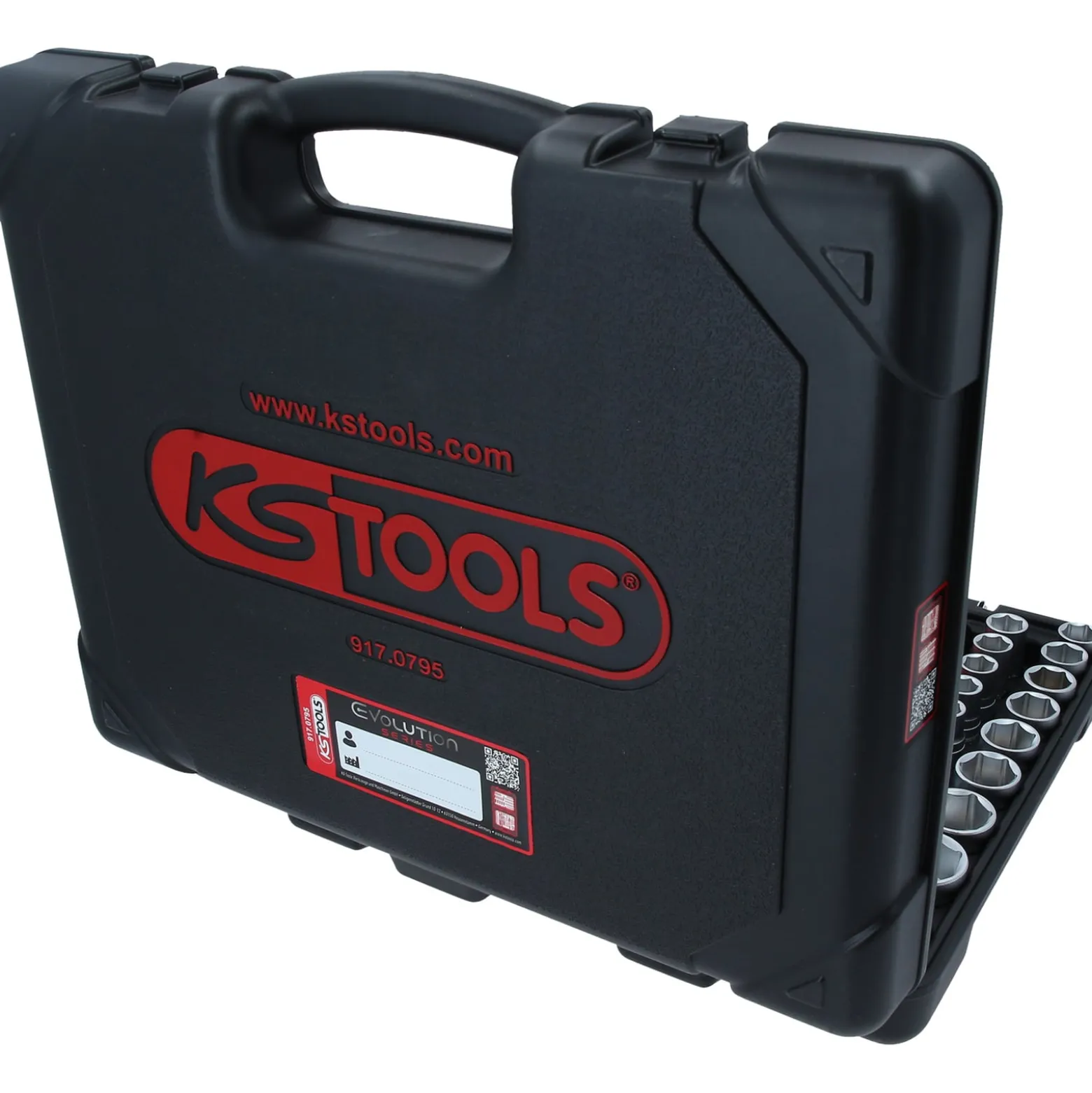 KS TOOLS 1/4"+ 3/8"+ 1/2" Steckschlüssel-Satz 195tlg. - 917.0795