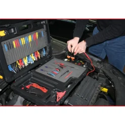 KS TOOLS 12/24V Master Diagnose Prüf- und Mess-Kabel-Satz 92tlg. - 150.0950