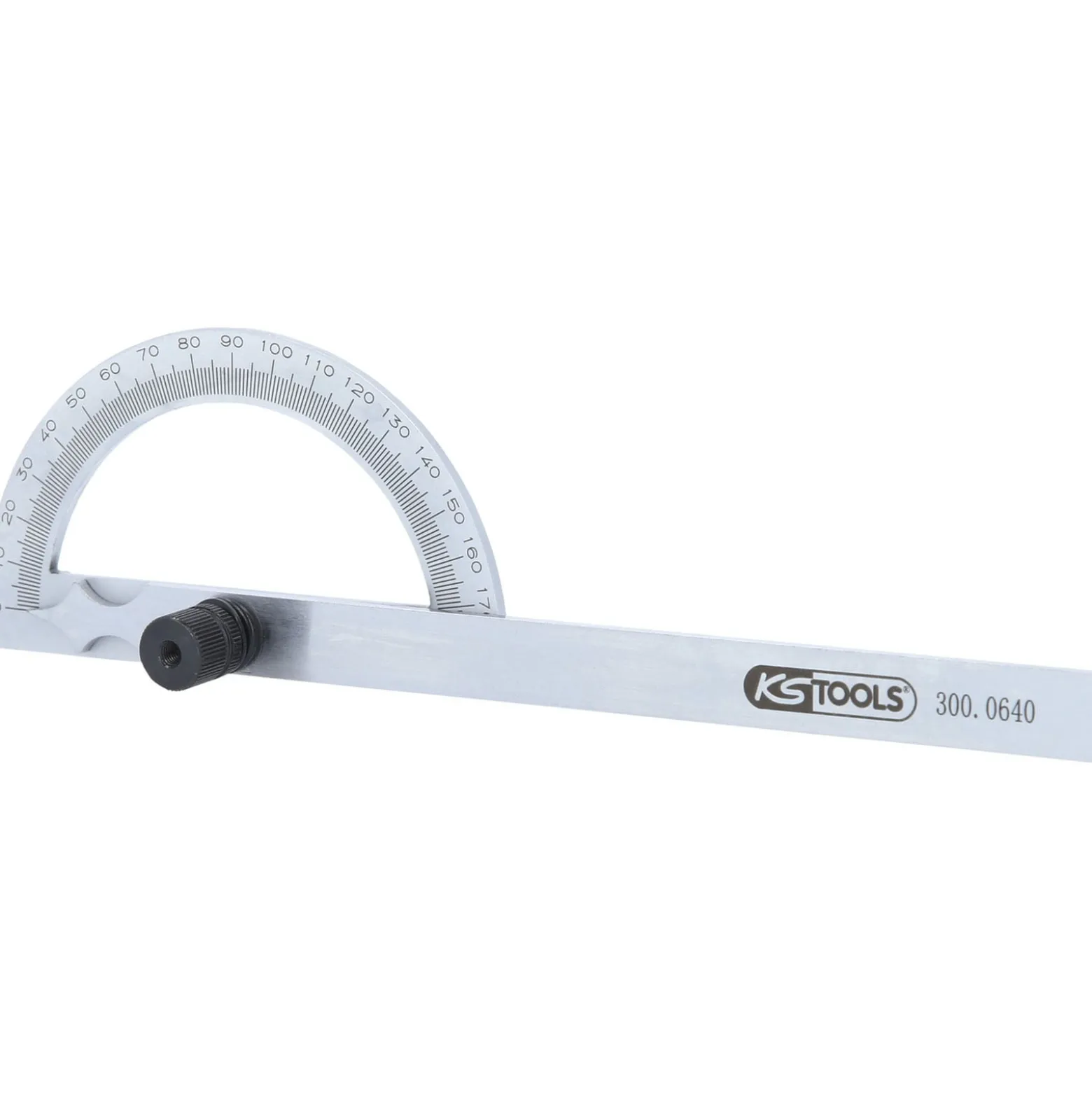 KS TOOLS Winkelgradmesser mit offenen Bogen 120 mm - 300.0640