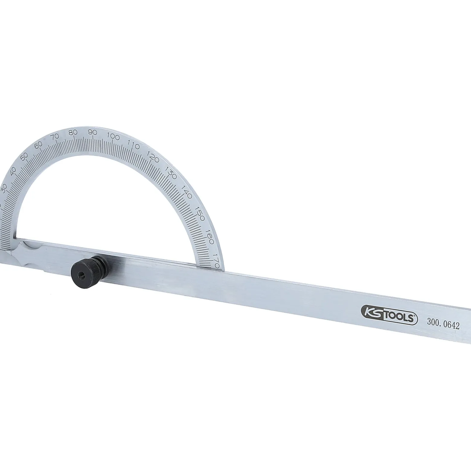 KS TOOLS Winkelgradmesser mit offenen Bogen 200 mm - 300.0642
