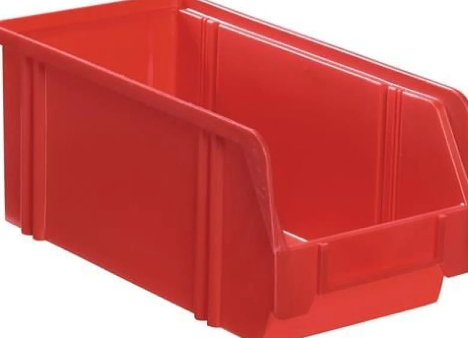 LA-KA-PE Sichtlagerkasten L 350 / 300 x B 200 x H 200 mm rot - LK2A ROT