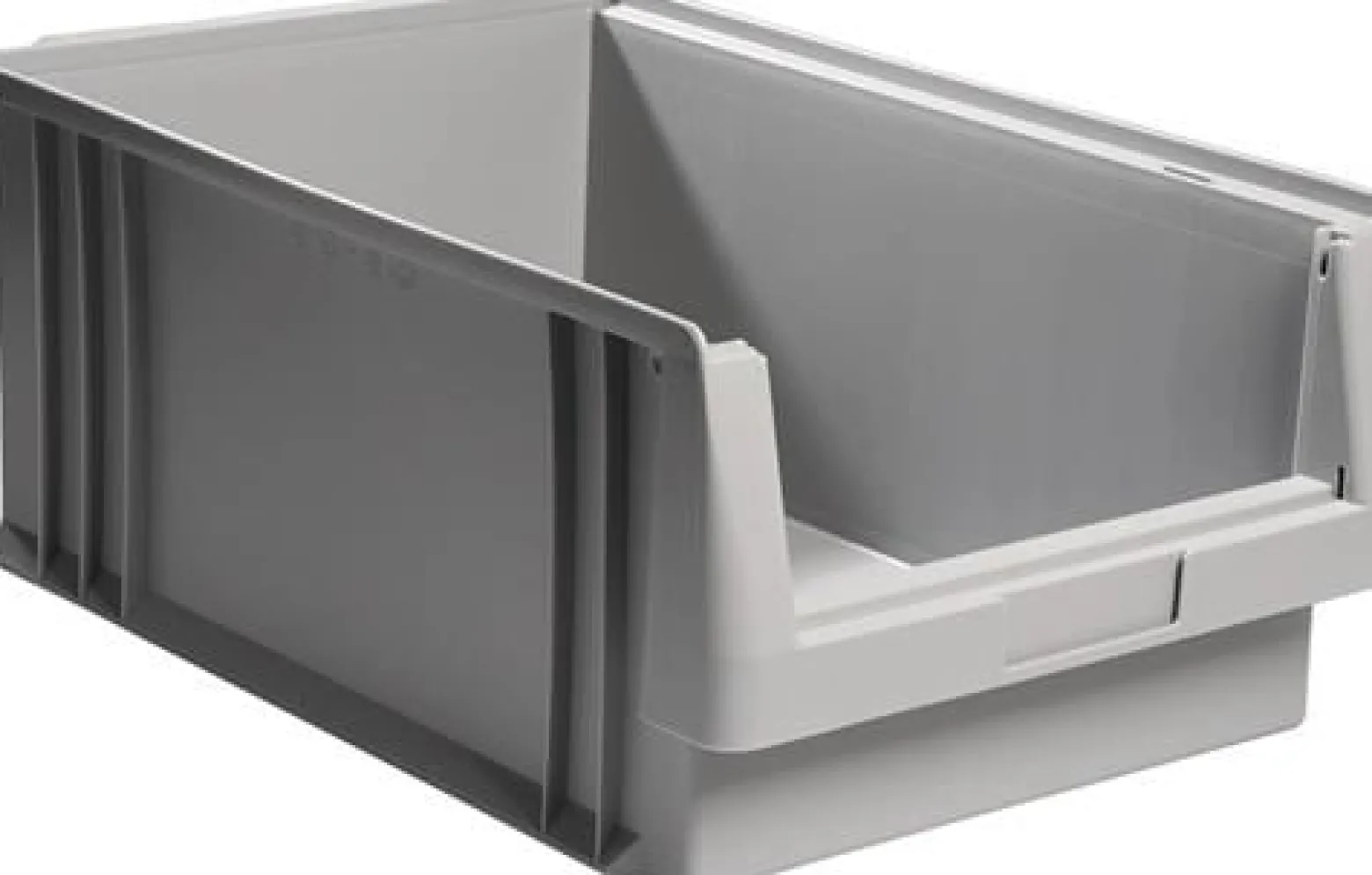 LA-KA-PE Sichtlagerkasten PLK L500 x B315 x H200 mm PP grau - 01350 02 05