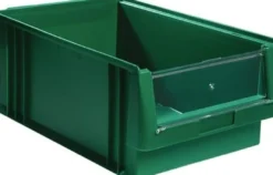 LA-KA-PE Sichtlagerkasten PLK L500 x B315 x H200 mm PP grün - 01350 02 03