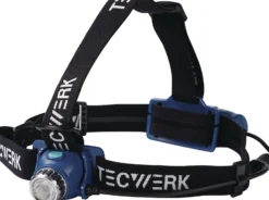 LED-Kopfleuchte 3,7V 2600 mAh Li-ion 5V TECWERK