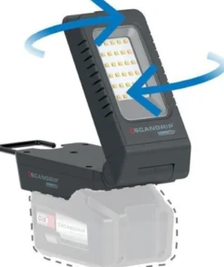 LED-Strahler BASIC CONNECT 97 W 1000 lm 5,2 Ah 18 V IP30 SCANGRIP