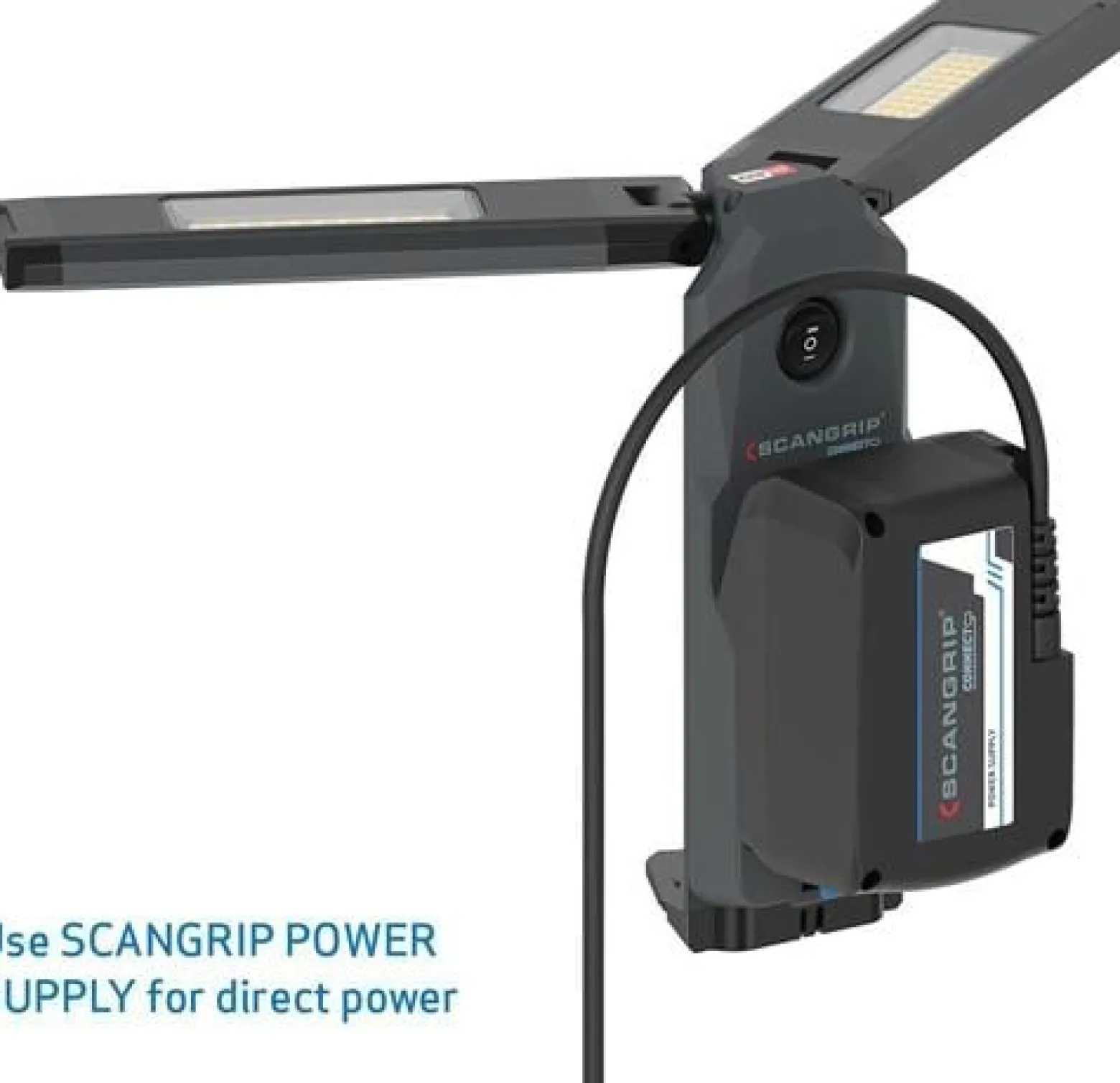 LED-Strahler DUO CONNECT 108 W 2500 lm 5,2 Ah 18 V IP30 SCANGRIP
