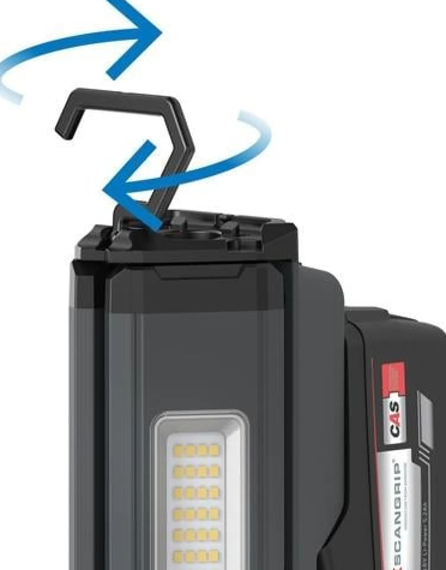 LED-Strahler DUO CONNECT 108 W 2500 lm 5,2 Ah 18 V IP30 SCANGRIP