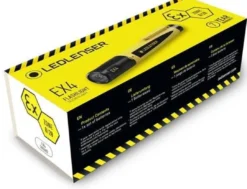 LED-Taschenlampe EX4 50 lm 2xAAA Microzellen 35m schwarz/gelb LEDLENSER