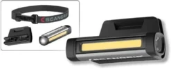 LED-Taschenlampe FLEX WEAR KIT 75-150 lm m.Stirnband/Mützenhalterung Li-Ion
