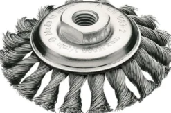 Lessmann Zopfkegelbürste Ø100 mm STA 12 mm 15.000 min-¹ - 471257