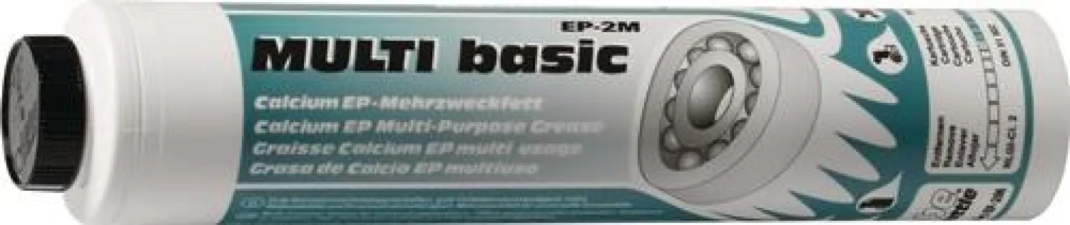 Lithiummehrzweckfett Lube-Shuttle MULTI basic 2M 400g hell Schraubkartusche MATO