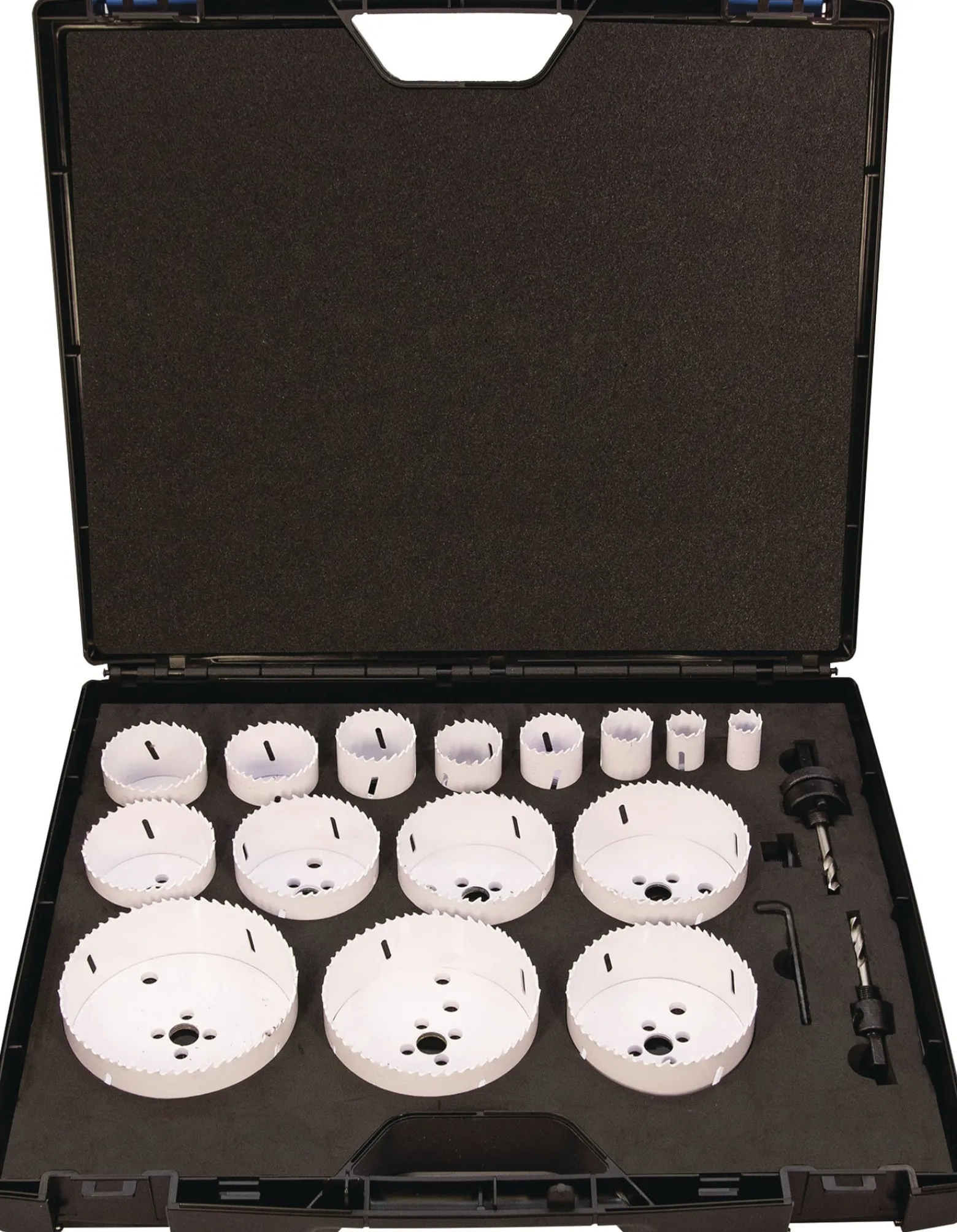 Lochsägensatz 17-tlg.19-114mm Schnitt-T.38mm Bi-Metall TECWERK