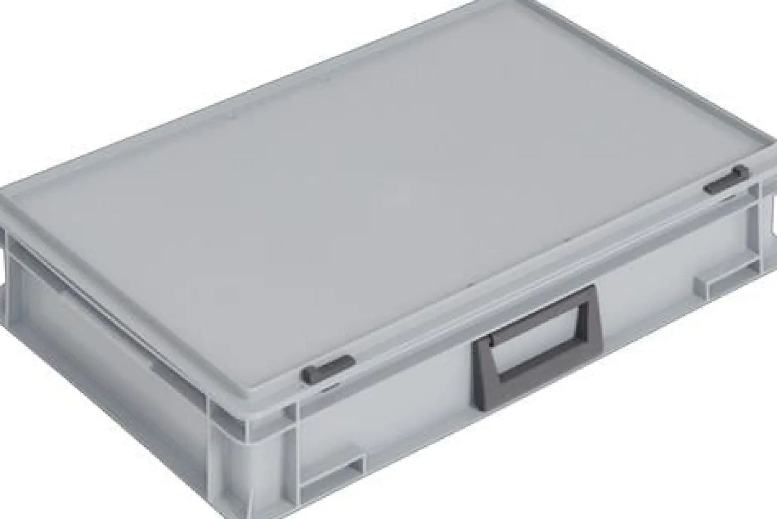 Lockweiler Kunststoffkoffer L600xB400xH133 mm PP 1 Griff - PC24-139. 224.110. 118