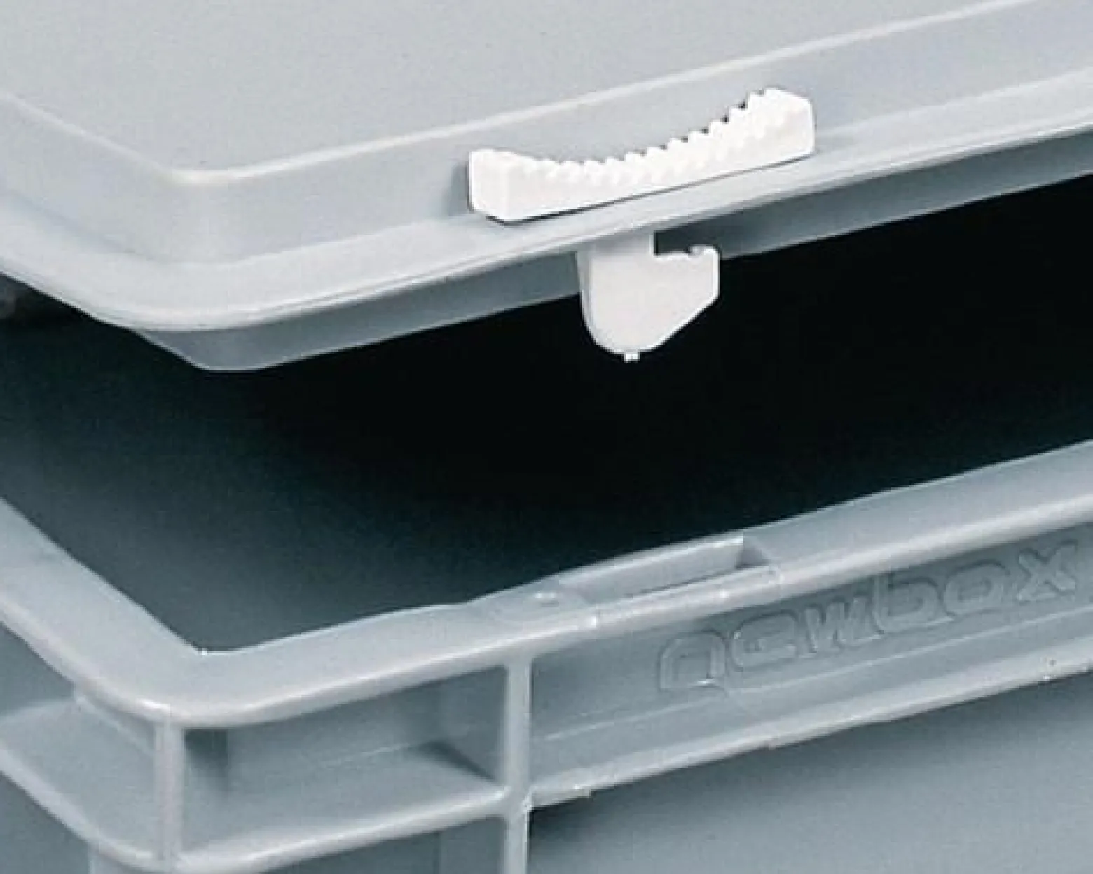 Lockweiler Kunststoffkoffer L600xB400xH133 mm PP 1 Griff - PC24-139. 224.110. 118