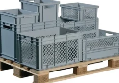 Lockweiler Transportstapelbehälter L600xB400xH420mm - NB80V2-139180220118