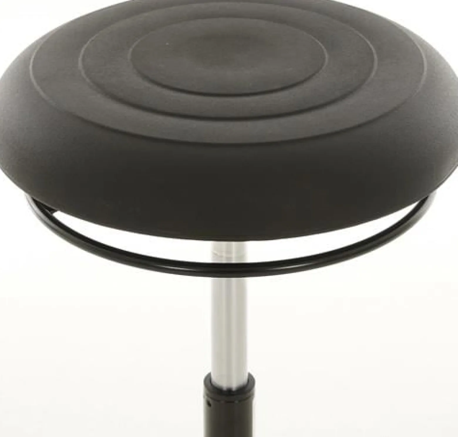 LOTZ Drehhocker Ku.-Tellerfuß PU-Integralschaum schwarz Sitz-H.510-700mm - I11134-05