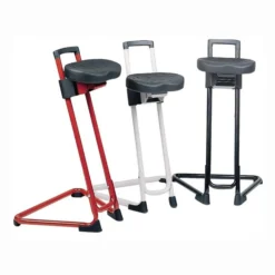 Lotz Stehhilfe Integralschaum Gestell rot Sitzhöhe 600 - 850 mm - 3600.04 1 SR00