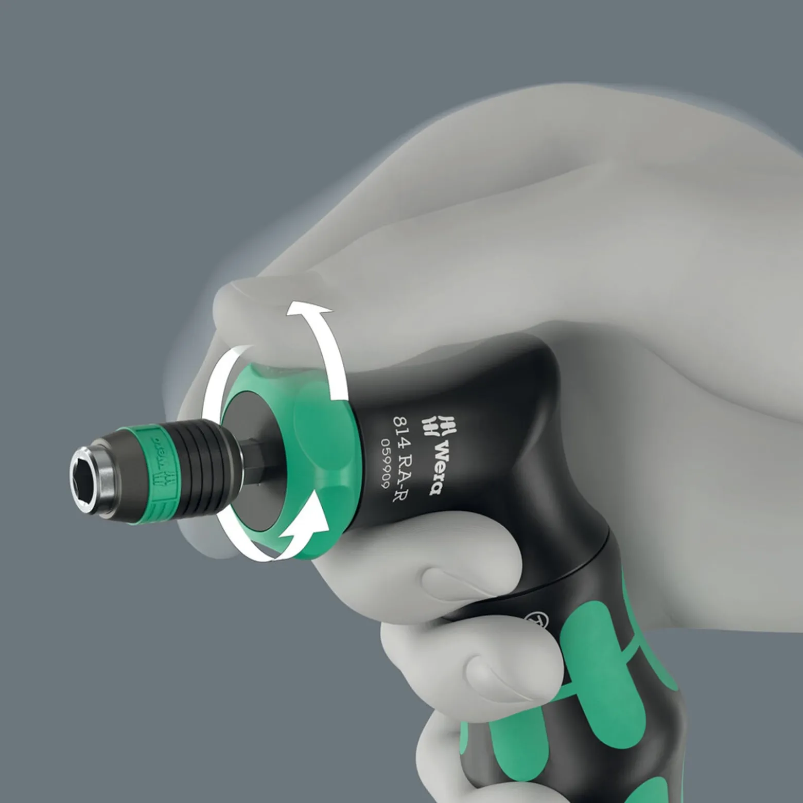 Magazinbithalter Kraftform Kompakt Pistol RA-R 1 7-tlg.BZT PH/PZ/TORX® WERA