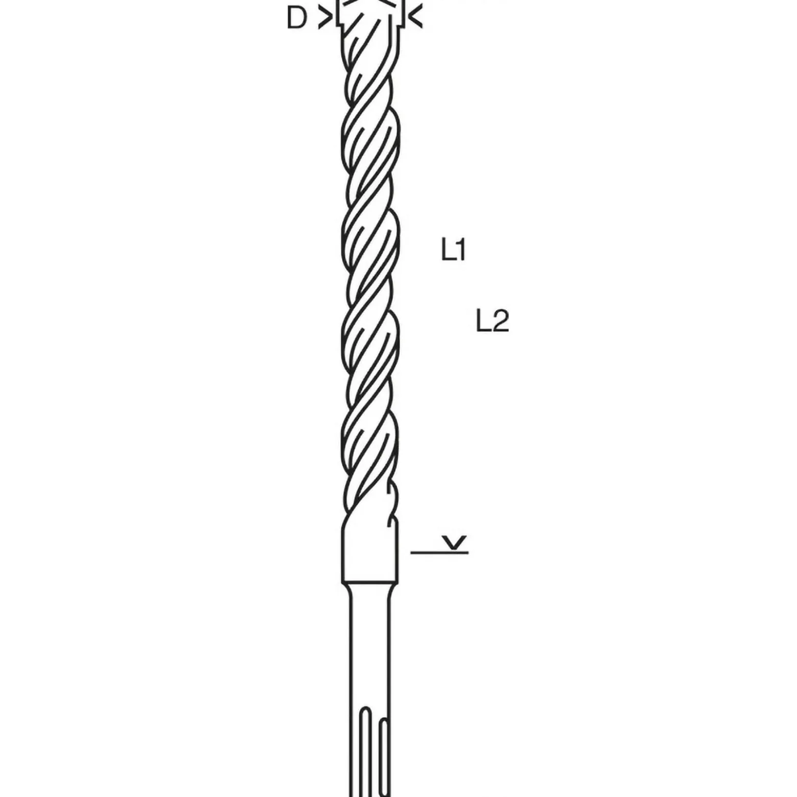 Makita Bohrer HSS-G M2 2,0x49 mm 5 St. - P-60589-5