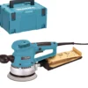 Makita BO6030JX Exzenterschleifer 310 W 150 mm + Schleifpapier-Set im MAKPAC