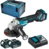 Makita DGA517RTJ Akku-Winkelschleifer Ø 125 mm 18 V / 2x 5,0 Akku + Ladegerät im Makpac